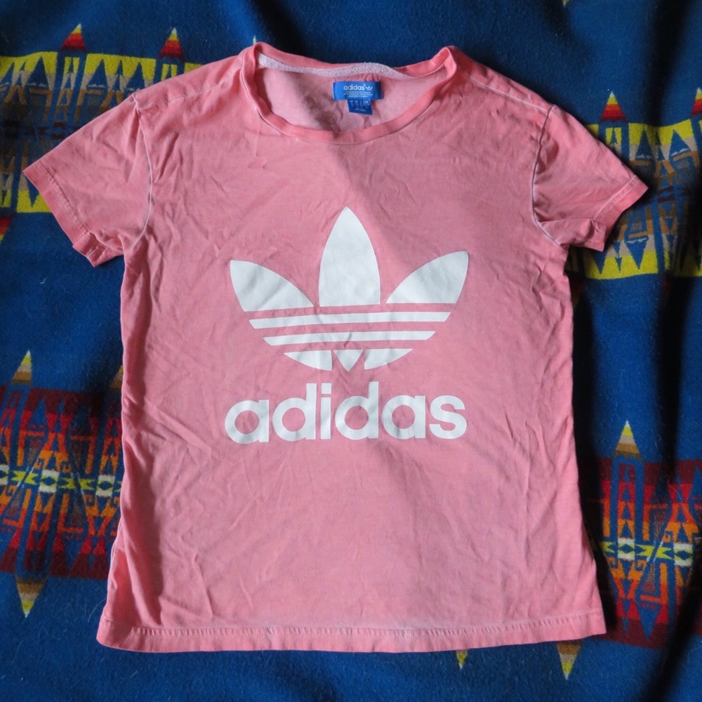 Pink Adidas shirt